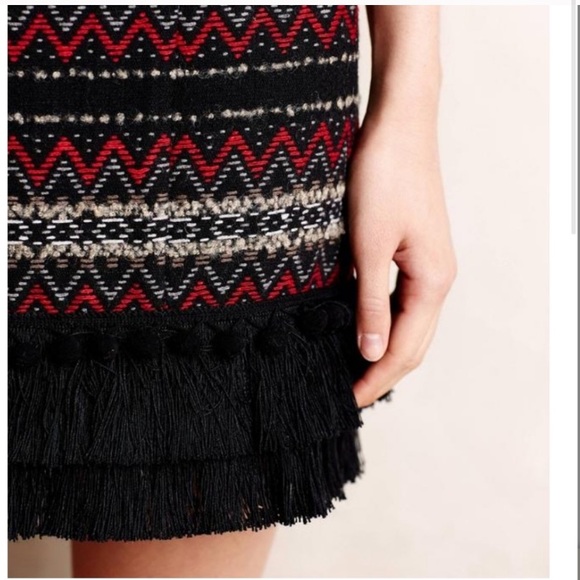 Anthropologie jinete fringe tassel dress Vanessa - Picture 3 of 8